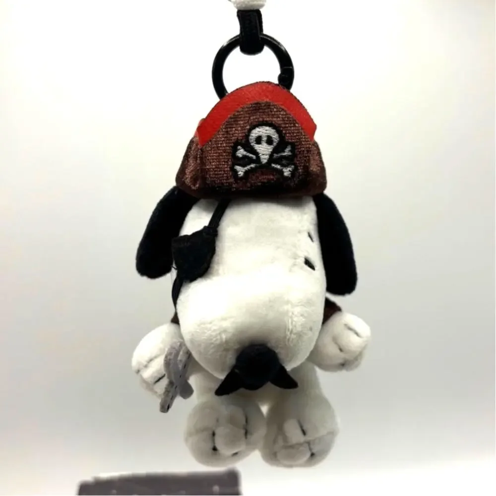 Peanuts x Youmai Trick Party Halloween Snoopy Plush Pendant - Captain Strap, New